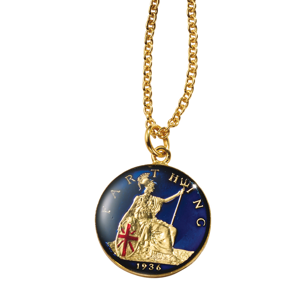 entiere/アンティエーレ アンティークコイン エナメル ペンダント ネックレス ペンダント ジュエリー アクセサリー J79805