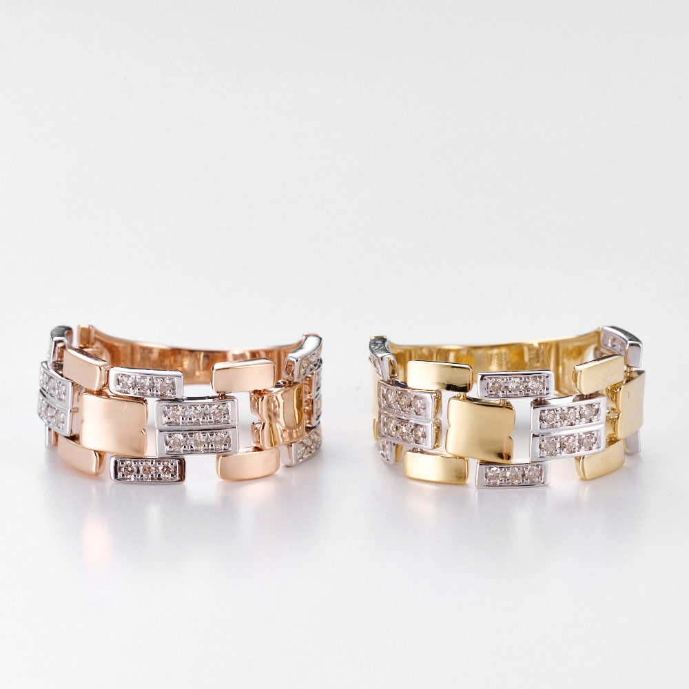 K18 0.25ctダイヤ デザイン リング ダイヤモンド ジュエリー アクセサリー J00806