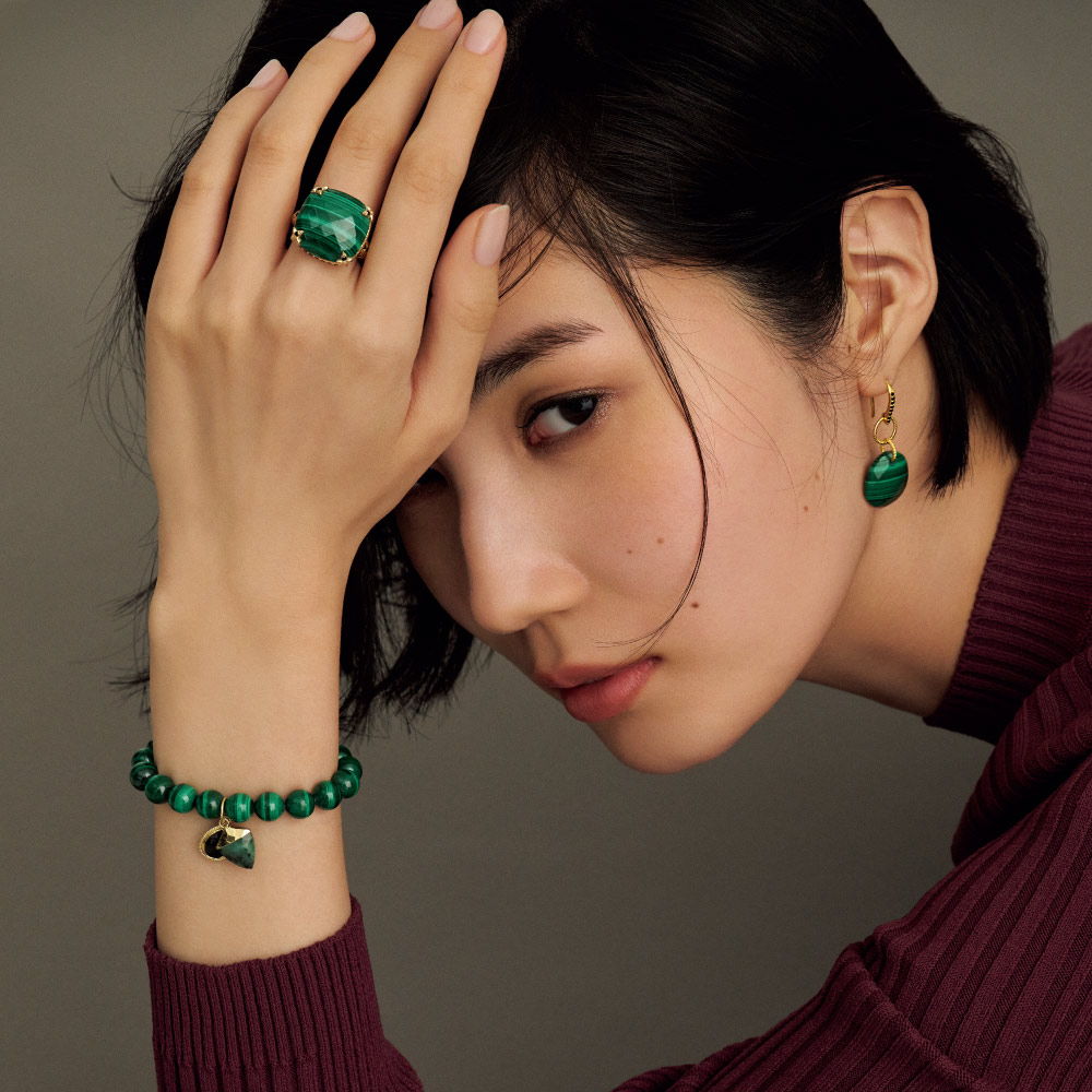 Hilary Joy Couture/ヒラリージョイ SV カラーストーン ピアス シルバー製 ジュエリー アクセサリー J01008