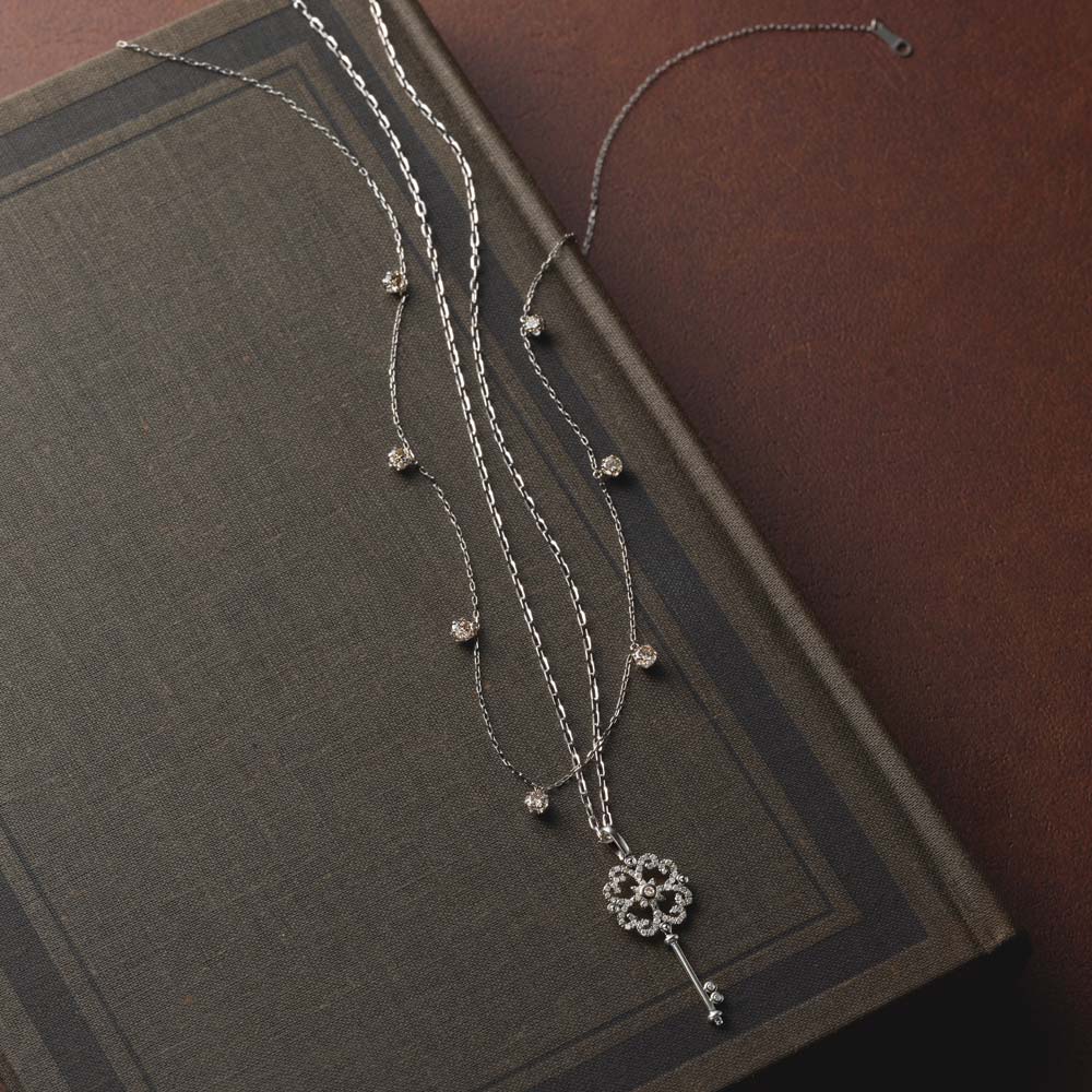 K18 スライドチェーン ネックレス（60cm） ゴールド製 ジュエリー アクセサリー J01203