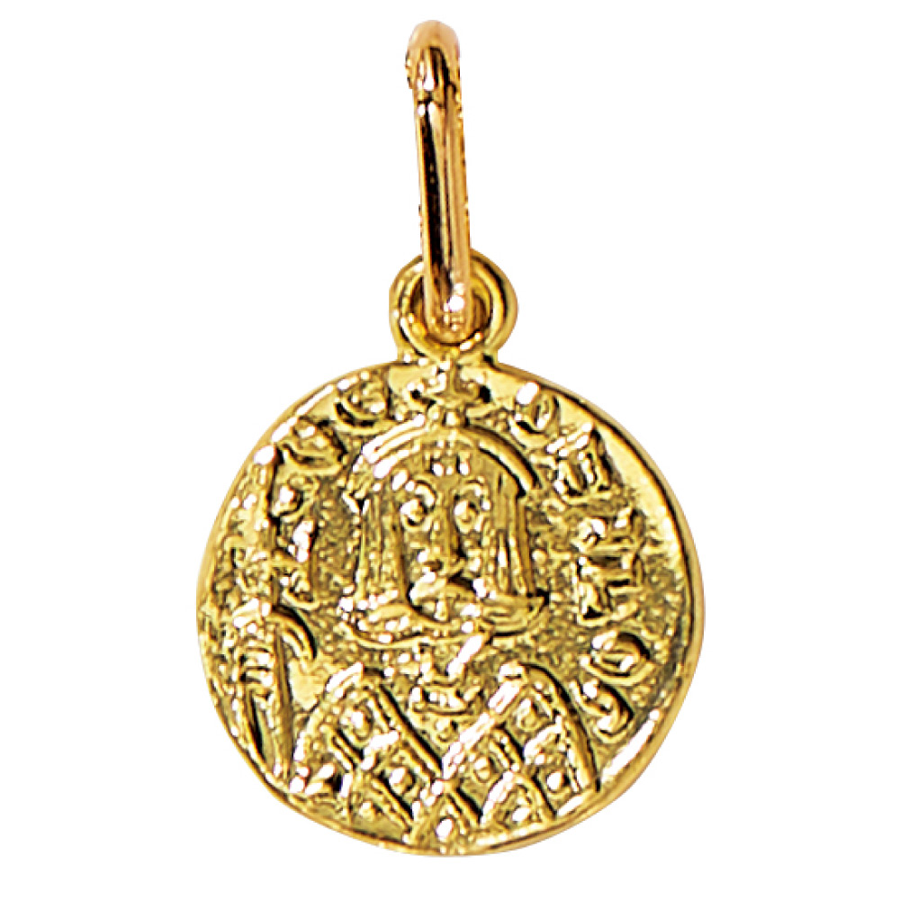 UNOAERRE/ウノアエレコラボ K18 コイン ペンダントヘッド ペンダントトップ チャーム ジュエリー アクセサリー J00206