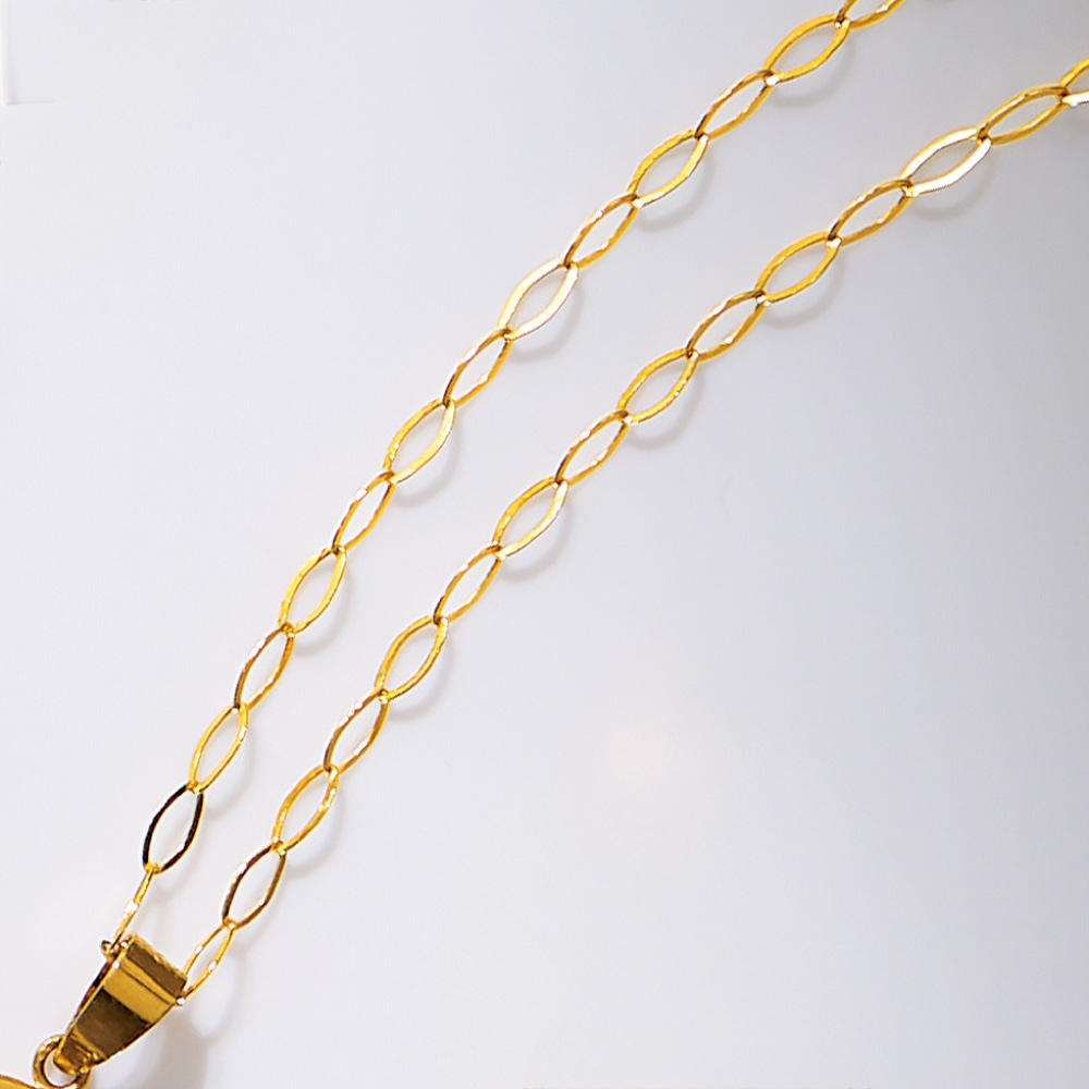 純金 チェーン ネックレス（50cm） ゴールド製 ジュエリー アクセサリー J00609