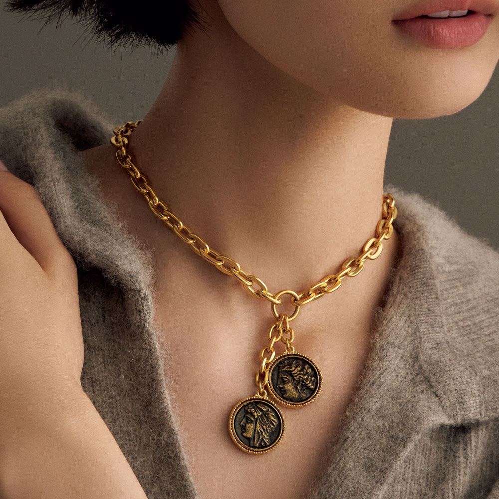 Robin Steele/ロビン・スティール メダリオン ネックレス 通販