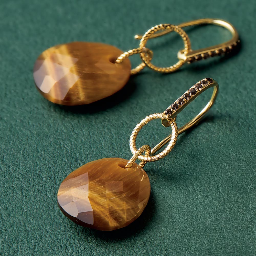 Hilary Joy Couture/ヒラリージョイ SV カラーストーン ピアス シルバー製 ジュエリー アクセサリー J01008