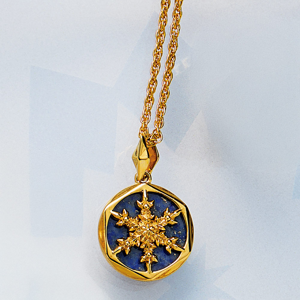 ROKUZAN/碌山 SV ラピスラズリ デザイン ペンダント シルバー製 ジュエリー アクセサリー J01301