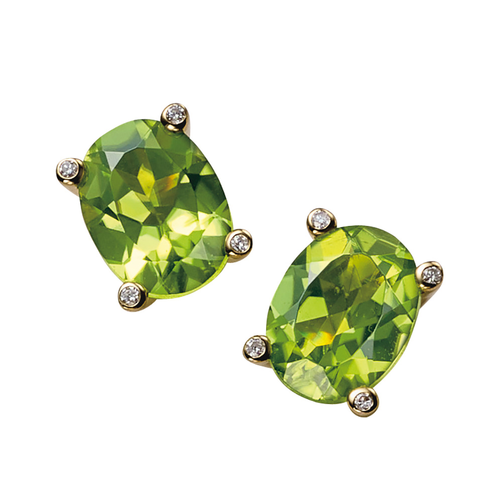 K18 カラーストーン・ダイヤ ピアス ダイヤモンド ジュエリー アクセサリー J09608