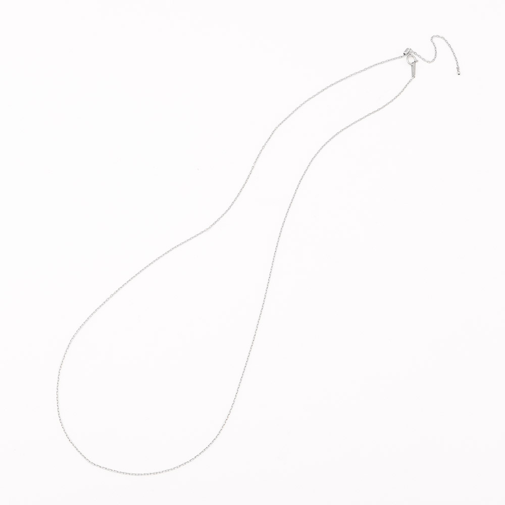 ≪70cm≫ Pt スライドチェーン ネックレス プラチナ製 ジュエリー アクセサリー J07105