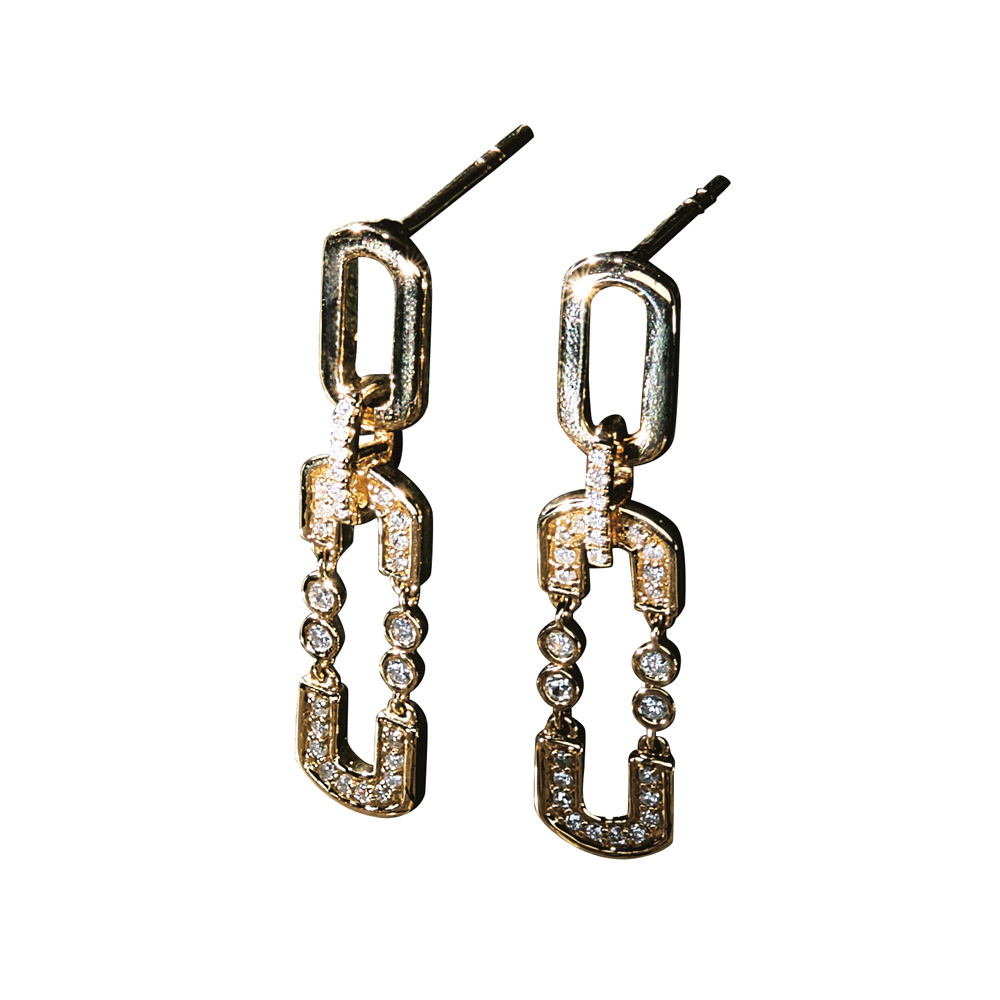 【まとめ売り】K18 k14ダイヤ ピアス イヤリング トップ ネックレスなど K18 0.24ctダイヤ クリップピアス 通販 - ディノス