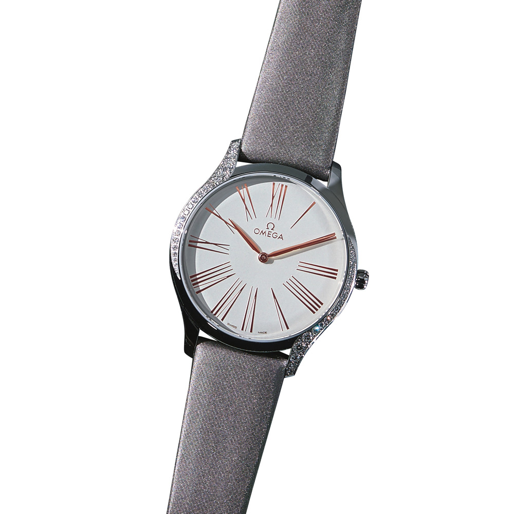 OMEGA/オメガ デ・ヴィル トレゾア （サテンベルト・グレー） 通販