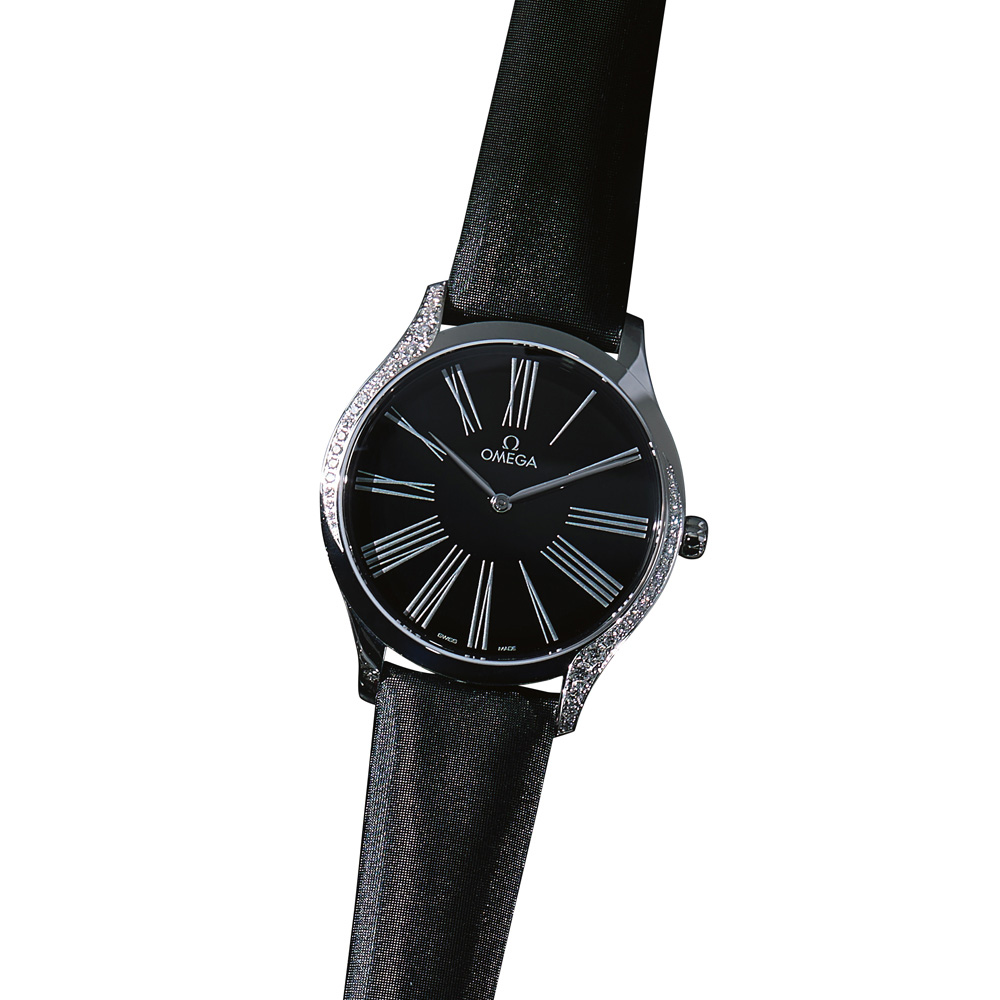 OMEGA/オメガ デ・ヴィル トレゾア （サテンベルト・ブラック） 通販