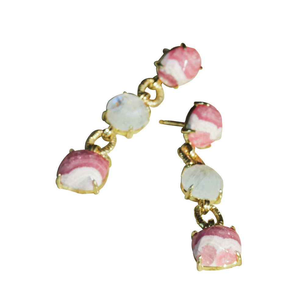 Hilary Joy Couture/ヒラリージョイ  SV カラーストーンピアス シルバー製 ジュエリー アクセサリー J08103