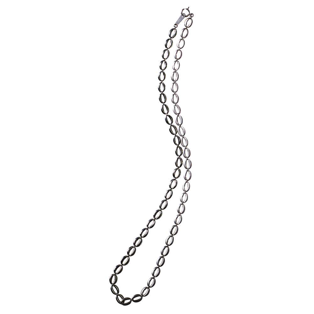 純Pt オーバルモチーフ リバーシブルネックレス プラチナ製 ジュエリー アクセサリー J09009