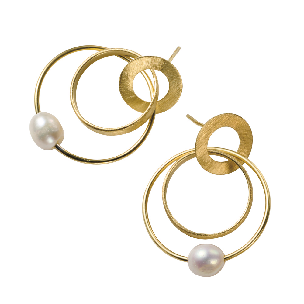 Prima Preziosi/プリマプレッジオシ SV サークルピアス シルバー製 ジュエリー アクセサリー J09502