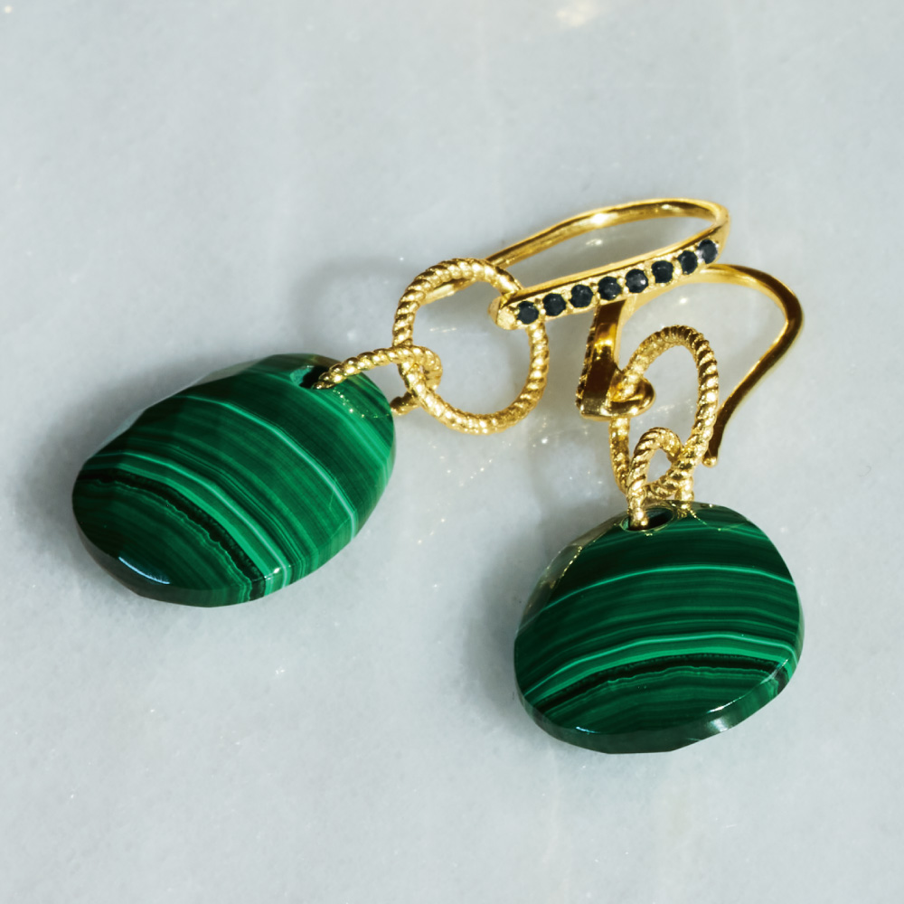 Hilary Joy Couture/ヒラリージョイ SV カラーストーン ピアス シルバー製 ジュエリー アクセサリー J10203