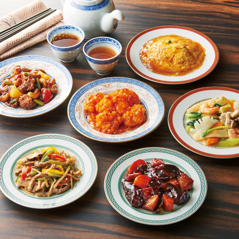 「四陸（フォールー）」本格デパ地下 中華惣菜6種セット 通販 - ディノス