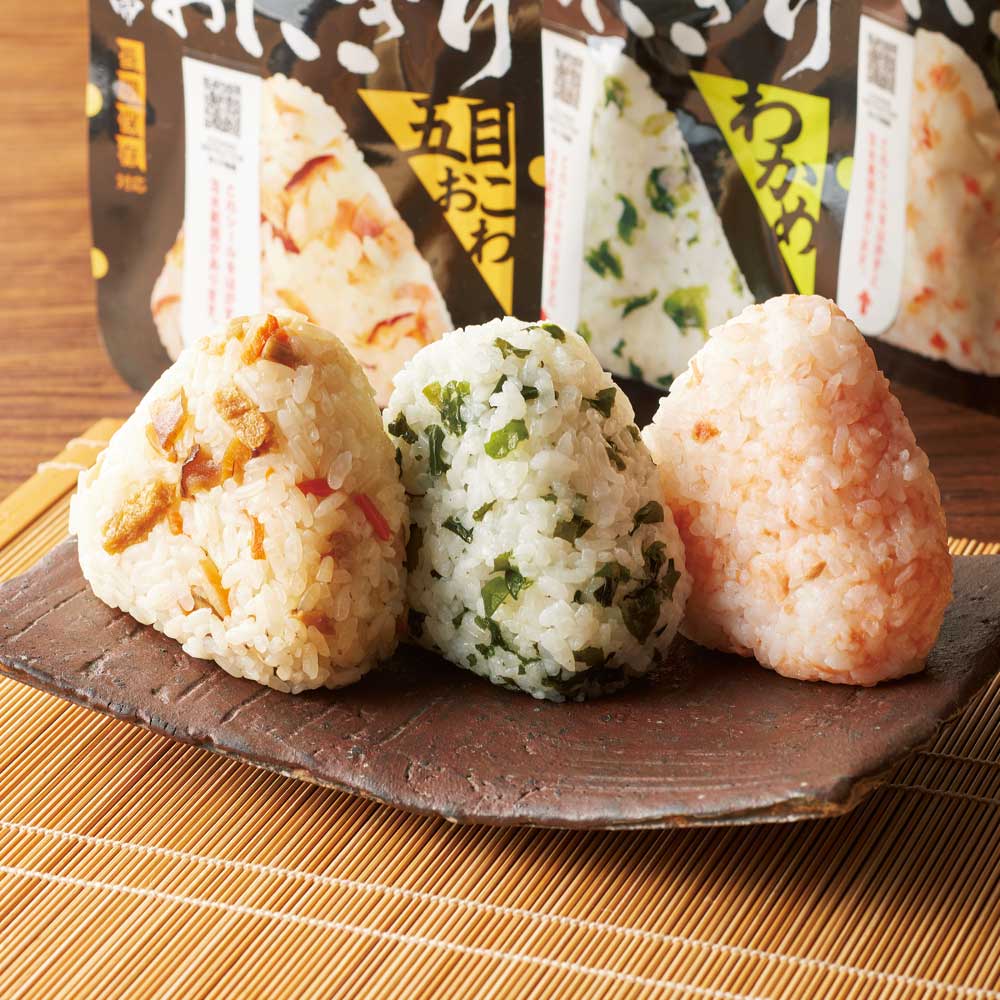 携帯用おにぎり 3種セット （3種×8個） 通販 - ディノス