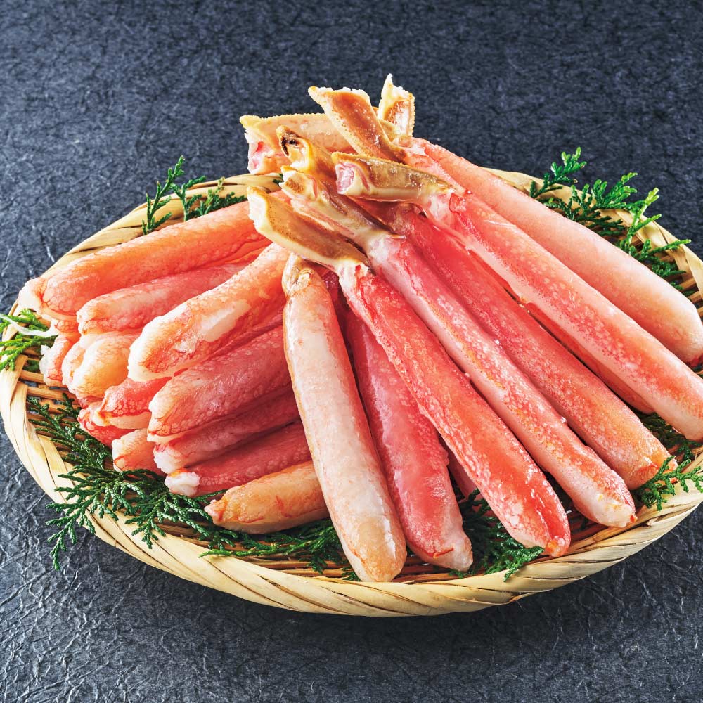 特大生ずわい脚ポーション 500g 3袋(1.5kg) 魚 海産加工品 海産物 FK0048