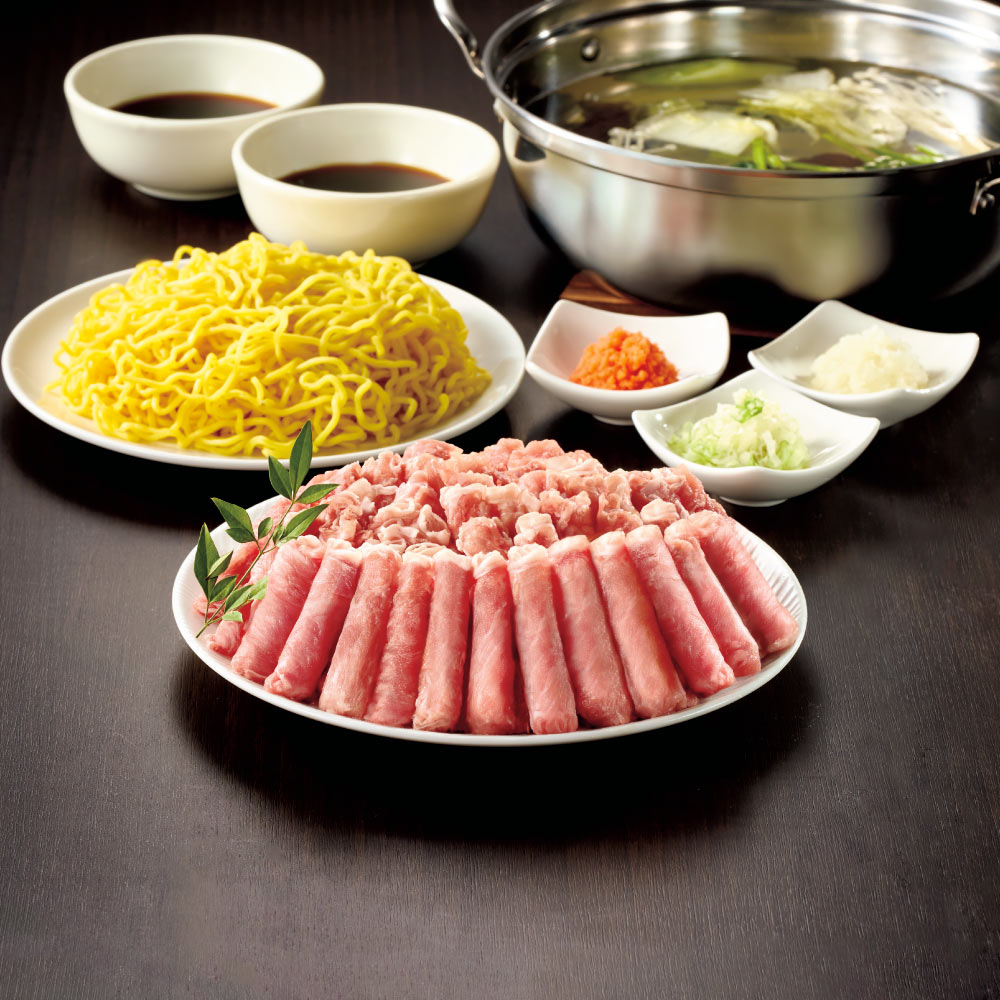 「銀座 ラムしゃぶ 金の目」 特製吟醸ラムしゃぶセット 野菜付き【2-3人前】 和惣菜 お惣菜 FK0202