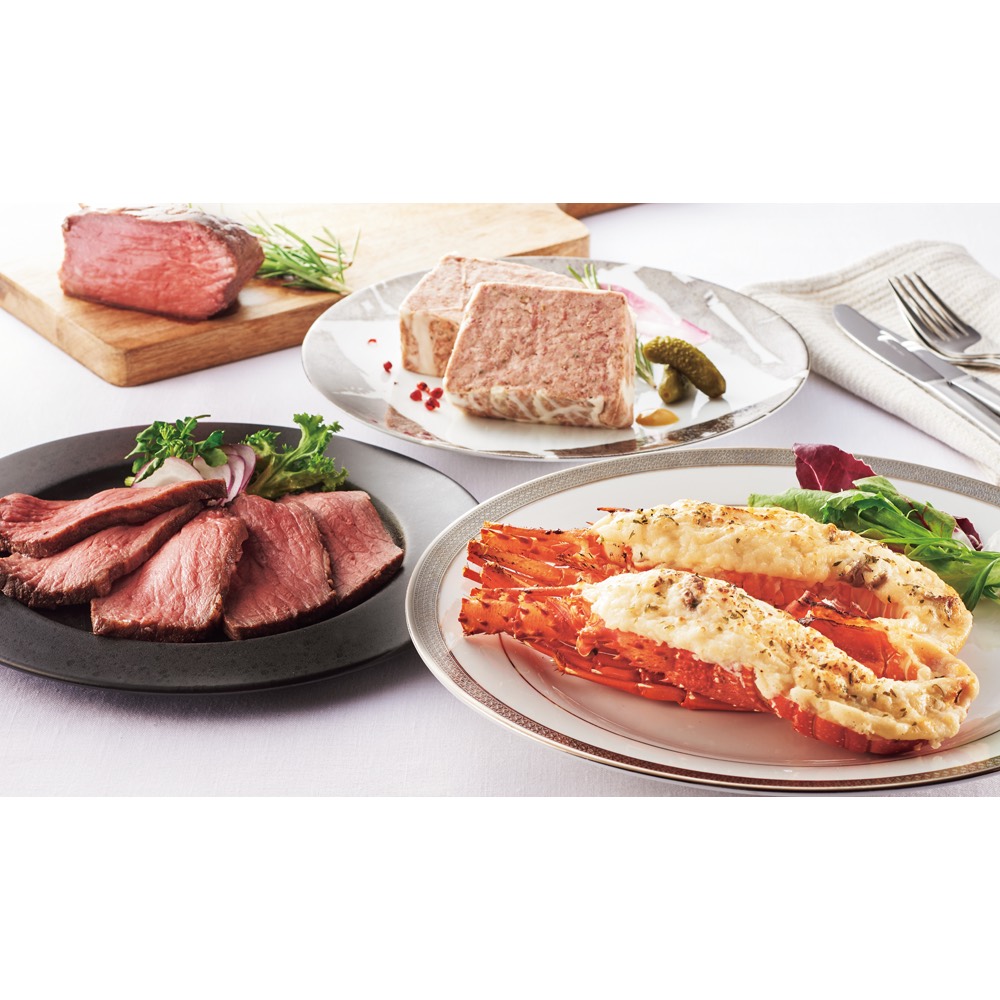 素材厳選プレミアムオードブル 3種お試しセット 【クリスマスお届け】 洋惣菜 お惣菜 FK0417