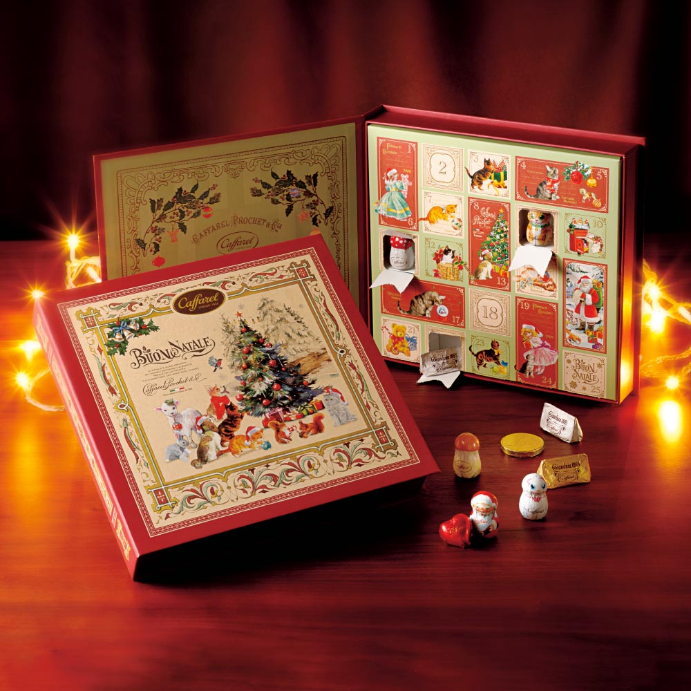 イタリア「カファレル」クリスマスブック(11月末お届け) チョコレート スイーツ お菓子 FK0511