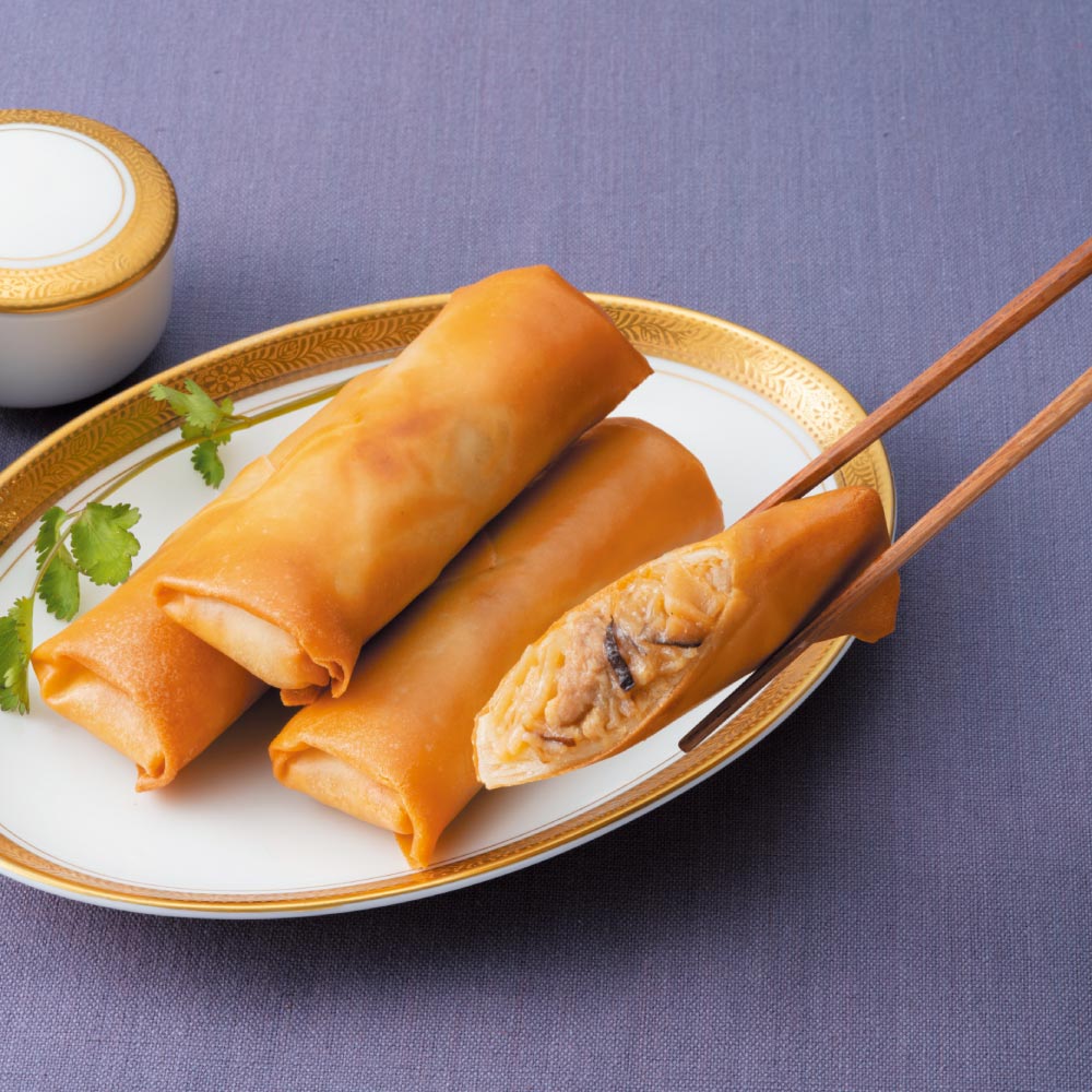 「ホテルオークラ桃花林」 広東風春巻き 4本×4袋 中華惣菜 お惣菜 FK0914