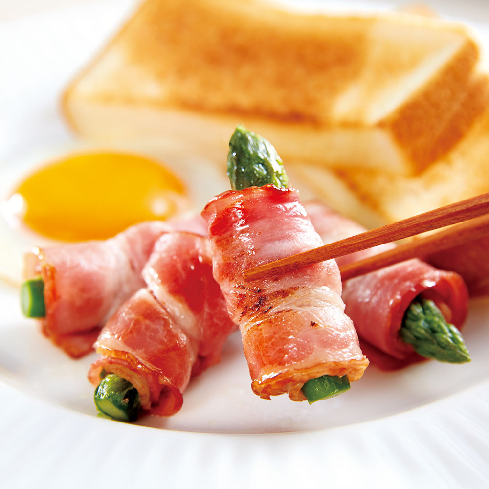 アスパラベーコン巻き20本 計400g 肉加工品 肉 卵 乳製品 FK0918