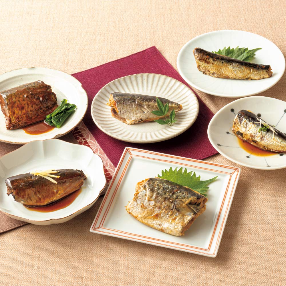 常温便利!国産煮魚と焼き魚の詰め合わせ 24袋 和惣菜 お惣菜 FK1048