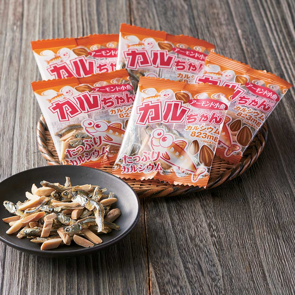 アーモンド小魚カルちゃん (6g×80袋) ウェルネスフーズ FK1126