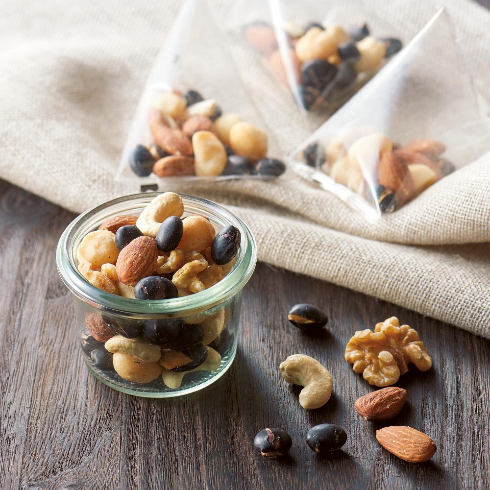 「豆徳」監修 黒大豆入りミックスナッツ 50袋 和菓子 和スイーツ スイーツ お菓子 FK1226