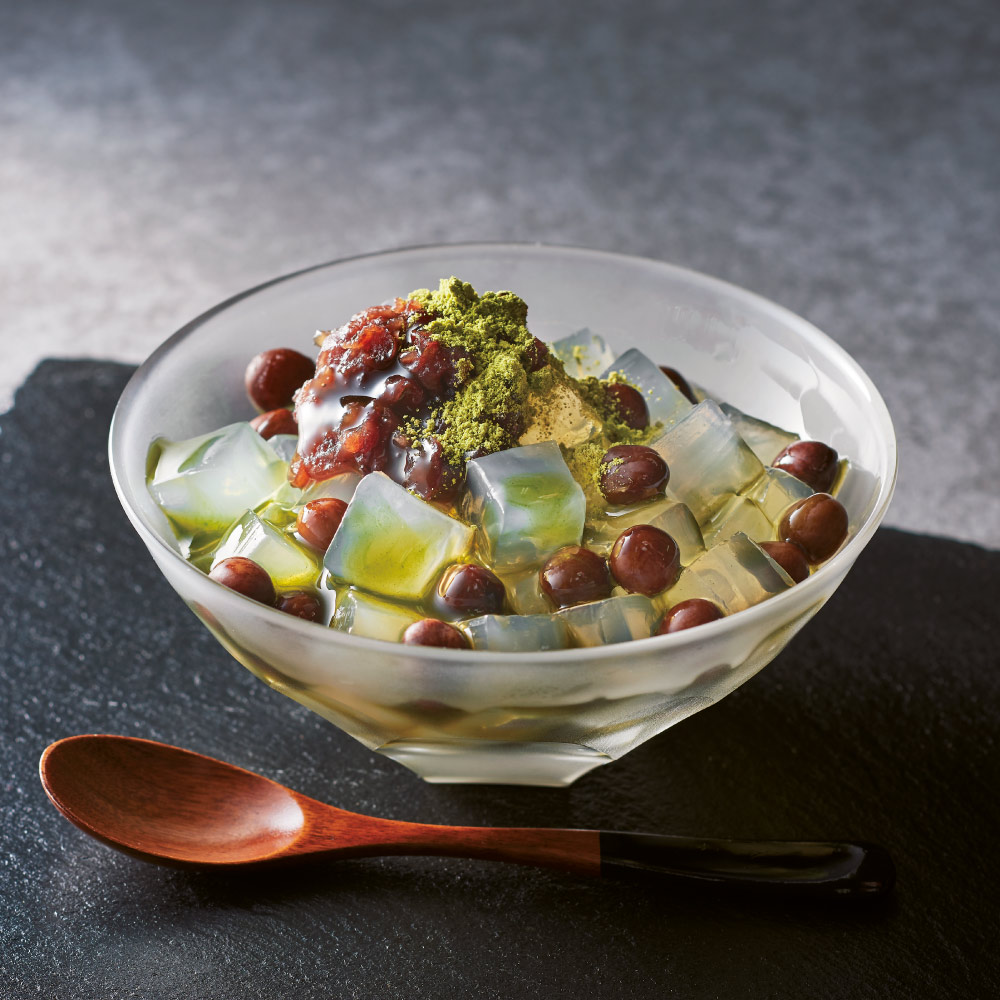 横浜「銚子屋」 こだわりお抹茶あんみつ 8個 和菓子 和スイーツ スイーツ お菓子 FJ0028