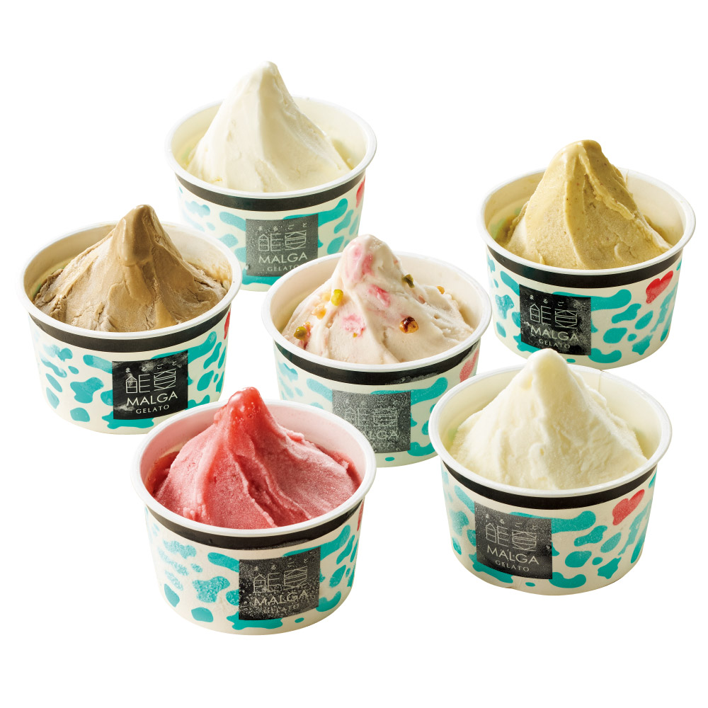 世界最高のジェラートマエストロ「柴野大造・マルガージェラート」 能登ジェラート６種 アイスクリーム シャーベット 氷菓 スイーツ お菓子 FJ0038