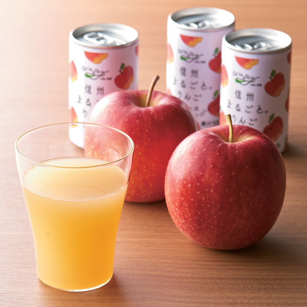 信州まるごとりんごジュ?ス（160g×30缶） 保存食 非常食 FJ0049