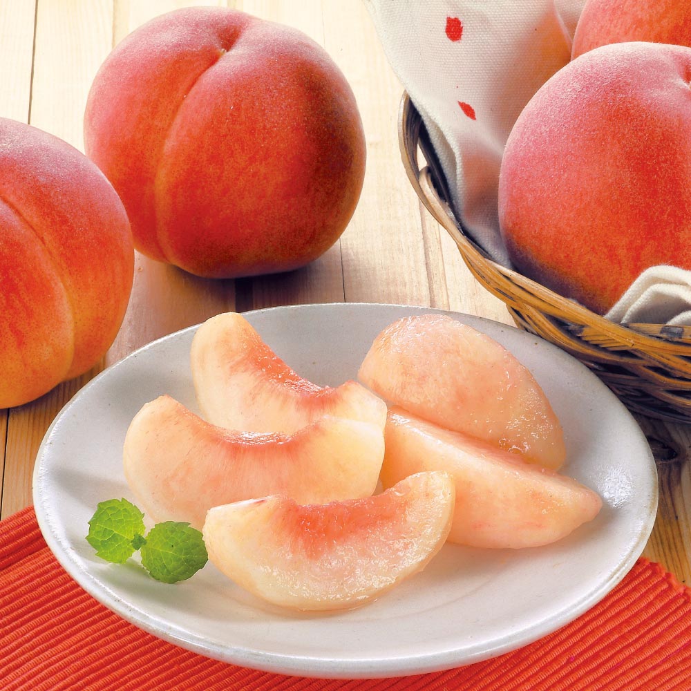 山梨産 芦沢さんの白鳳 2.5kg<br />【7月上旬-お届け】 フルーツ 野菜 果物 FJ0104