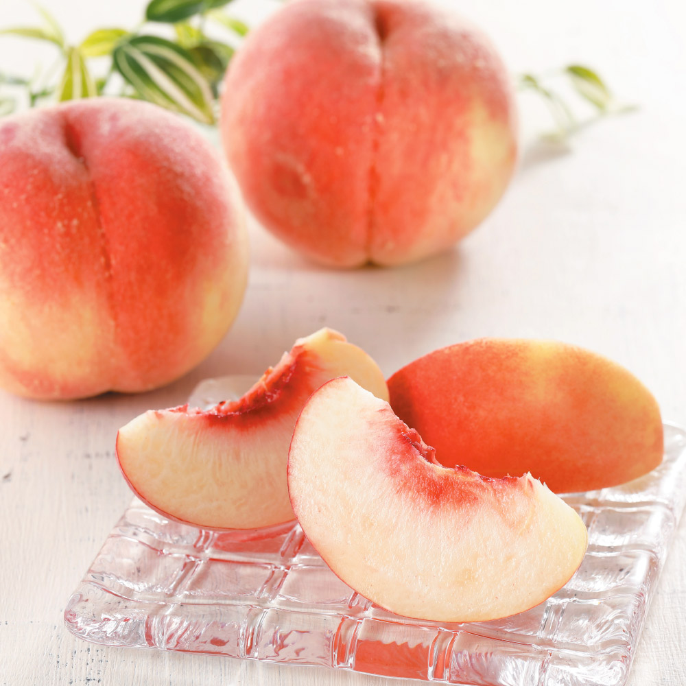 山梨産 芦沢さんのさくら白桃 2.5kg<br />【8月下旬-お届け】 フルーツ 野菜 果物 FJ0106