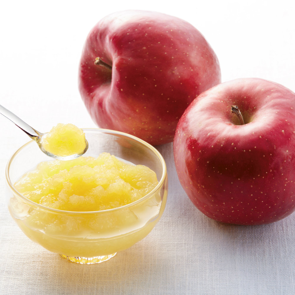 すりおろしりんご（王林・津軽・ふじ） 3種×各6個 ウェルネスフーズ FJ0141