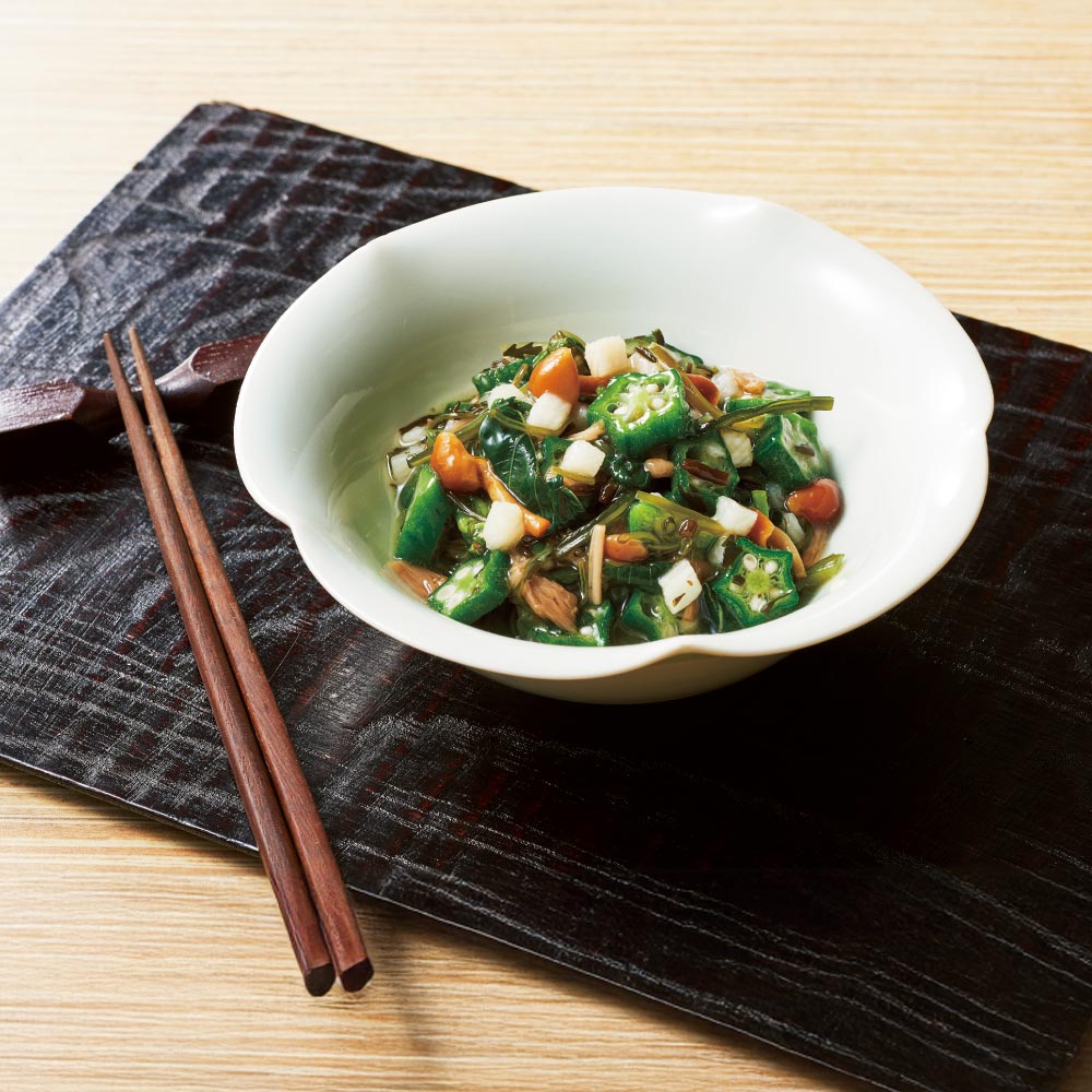 バイヤーこだわり お野菜と海藻8種のねばねば惣菜 20パック 和惣菜 お惣菜 FJ0149