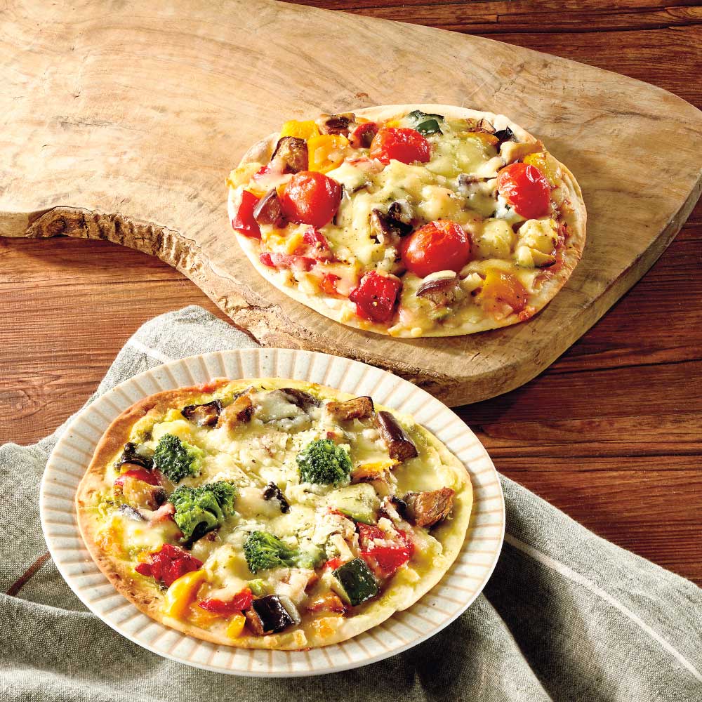 バイヤーこだわり 1/3の野菜がとれるピザ【ジェノベーゼ風 4枚】 洋惣菜 お惣菜 FJ0207