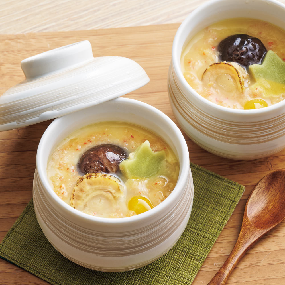 金沢「鮨くら竹」 紅ずわいがに入り海鮮茶碗蒸し 12袋 和惣菜 お惣菜 FJ0212