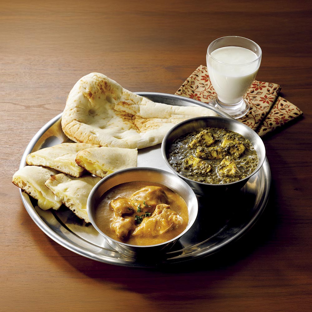 印度料理シタール 2種のカレーとナンセット 2人前 洋惣菜 お惣菜 FJ0217