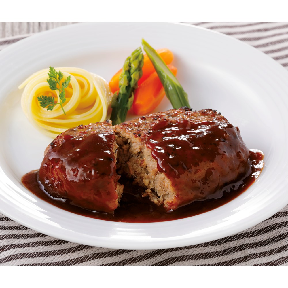 「キッチン飛騨」ふっくらハンバーグ（6個） 肉加工品 肉 卵 乳製品 FJ0223