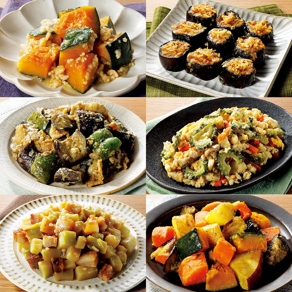 KAWAMATA LAB. レンジで簡単！九州こだわり惣菜セット 6種 和惣菜 お惣菜 FJ0245