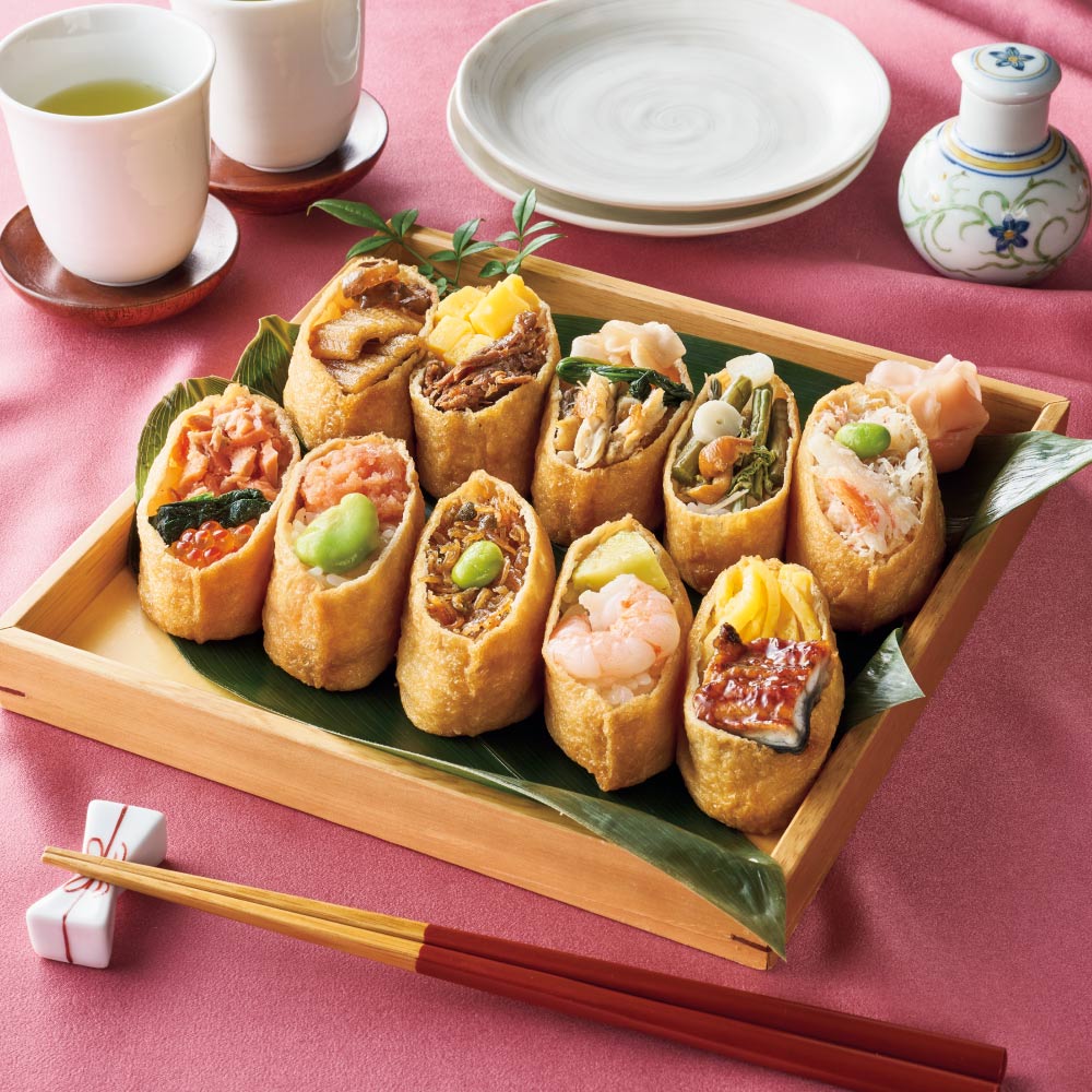 いなり専門店「覚王山（かくおうざん）」飾りいなり（10種 計20個） 和惣菜 お惣菜 FJ0316