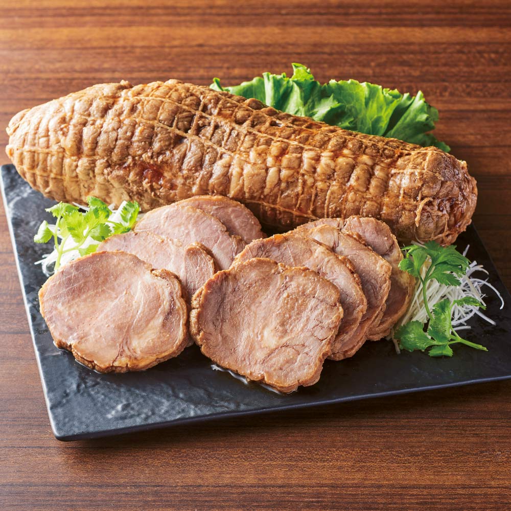 お肉屋さんが作った肉総菜 本格チャーシュー 2本 肉加工品 肉 卵 乳製品 FJ0331