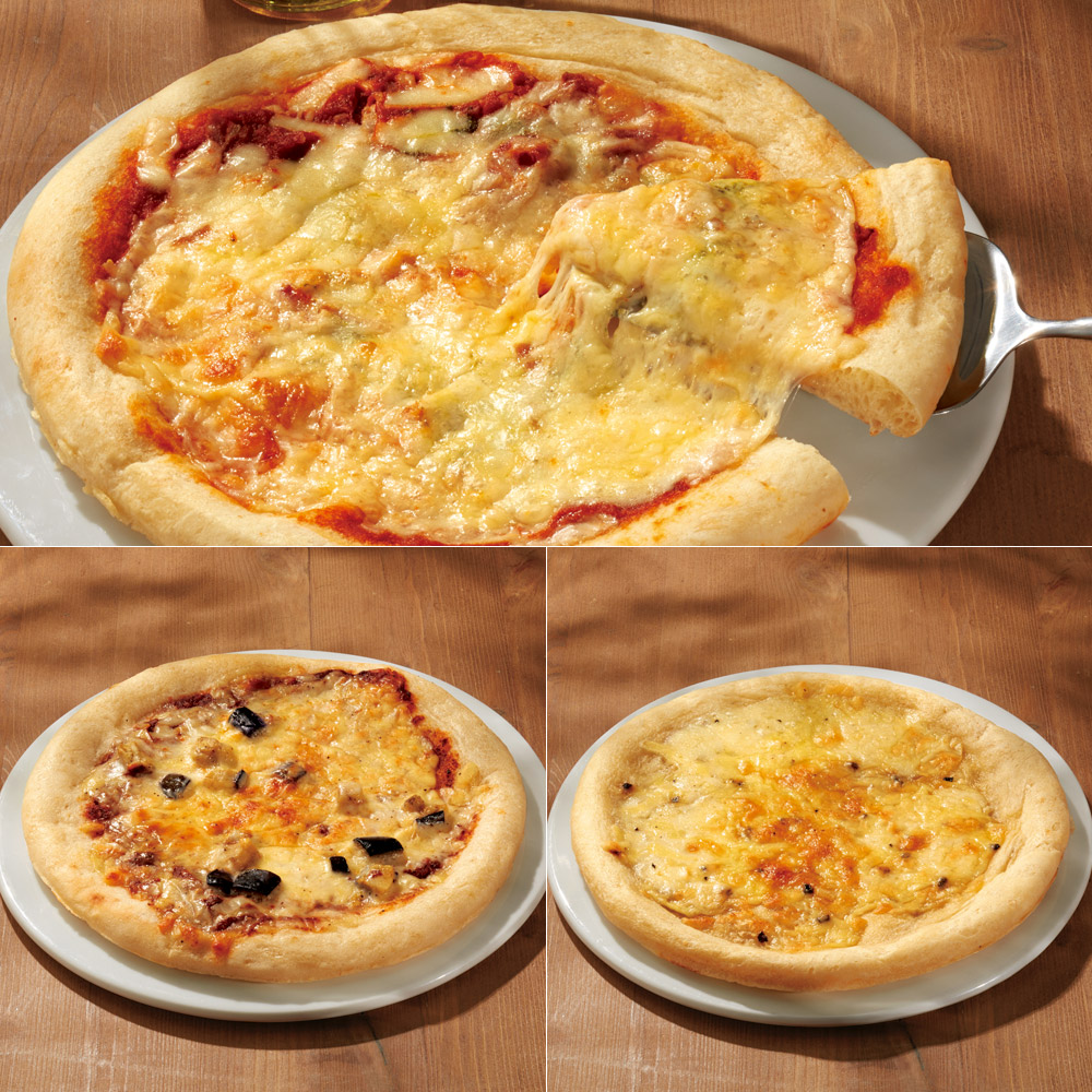 「リストランテ・マッサ」監修 3種のナポリ風ピッツァ（6枚） 洋惣菜 お惣菜 FJ0337