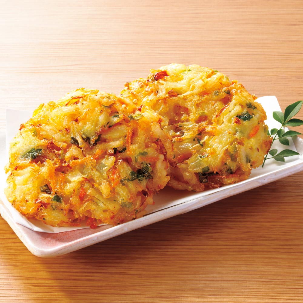 3種の国産野菜使用 具だくさんかき揚げ（10個） お惣菜 プロユース FJ0414