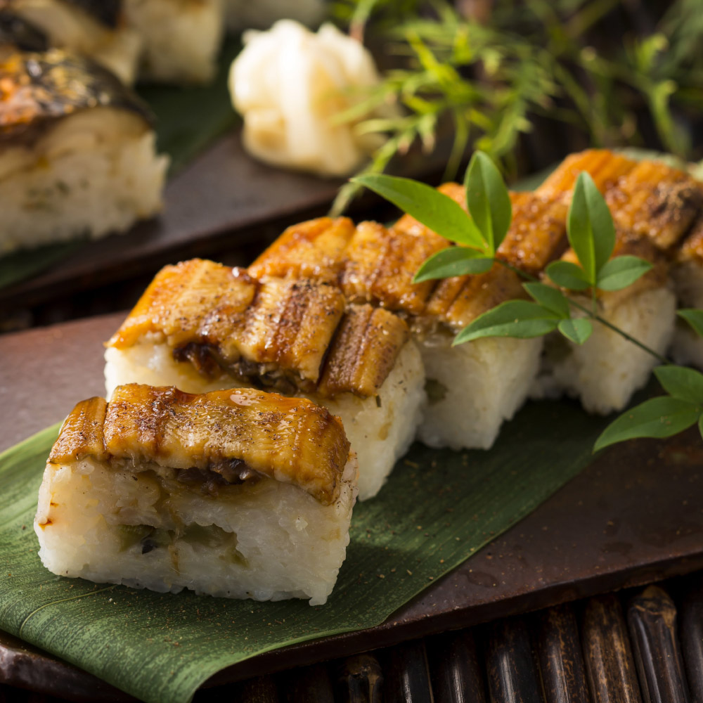 「なだ万監修」 ふっくら煮穴子の押寿司 3本 和惣菜 お惣菜 FJ0448