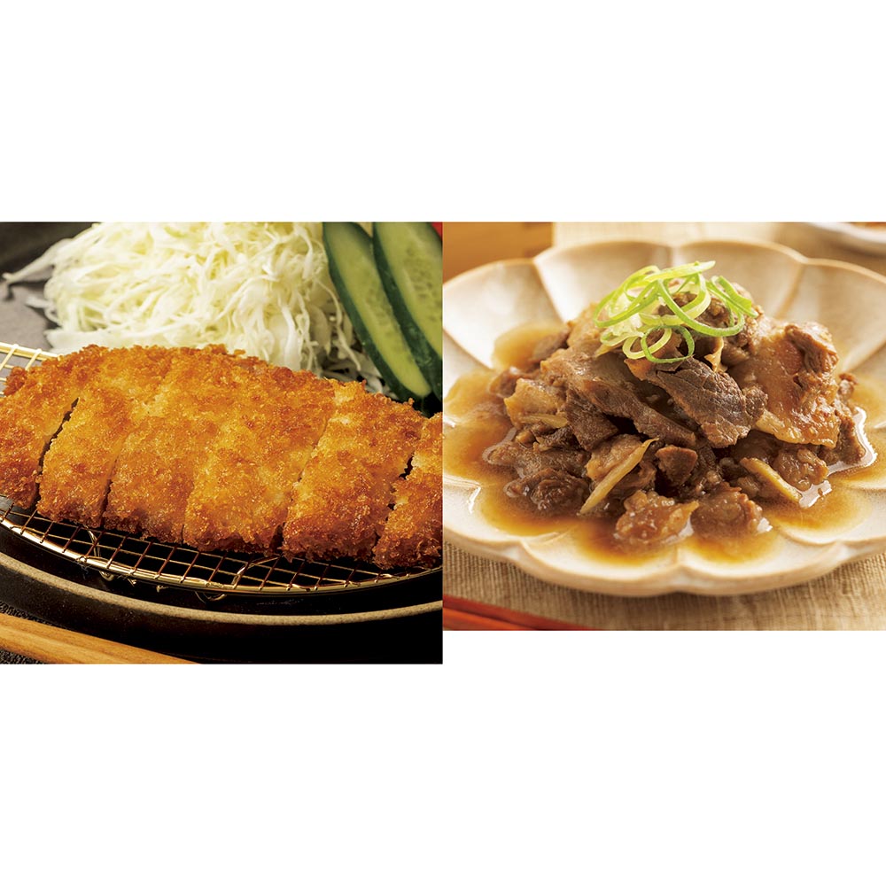 【お試し】有名シェフ監修グルメ頒布会 8月お届け 「日本料理 寺田」寺田繁監修 ロースカツ計8枚と国産牛の牛すじ煮込み4袋 肉加工品 肉 卵 乳製品 FJ0527