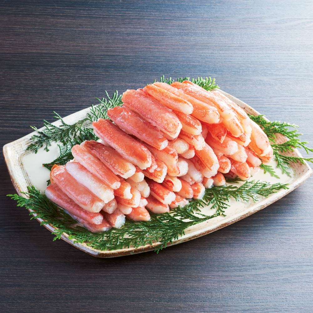 生ずわいがに棒ポーション（折れ） 1kg カニ 魚 海産物 FJ0548