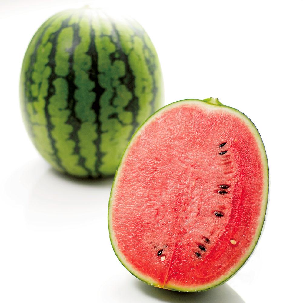 山形・尾花沢産 小玉すいか 秀品 2玉（計4kg）【7月中旬頃-お届け】 フルーツ 野菜 果物 FJ0710