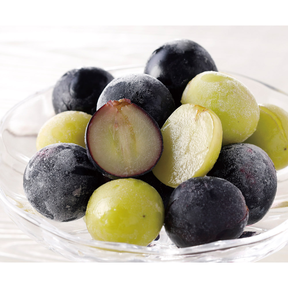 長野産 冷凍ぶどう2種セット(シャインマスカット・ナガノパープル) 300g×2袋 冷凍野菜 冷凍フルーツ 野菜 果物 FJ0718